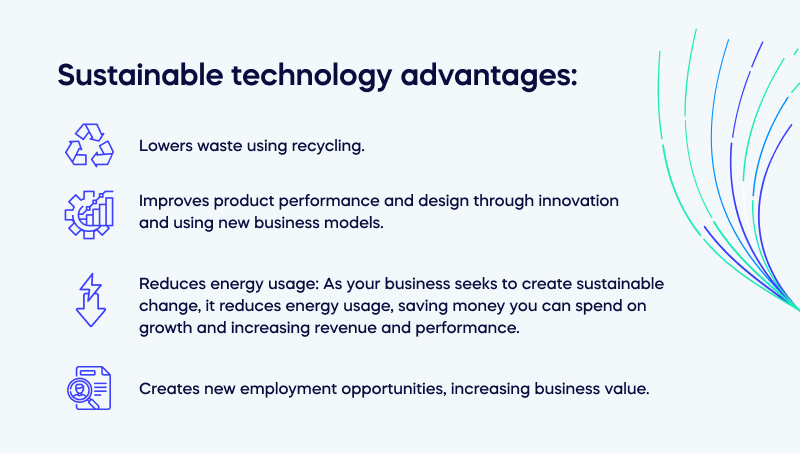Sustainable technology advantages_